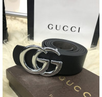 Belt Gucci GG Marmont Silver